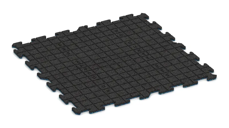 Rainures de drainage en disposition carrée – 4 mm de profondeur