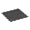La vue du dessous ou de la face inférieure, c’est-à-dire la face inférieure de la pièce moulée WARCO 6452 - Sol de Fitness Compact au format 100 × 100 × 0,8 cm.