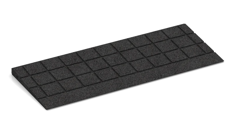 Canaux de drainage carrés