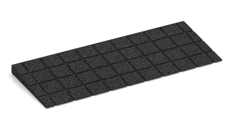 Canaux de drainage carrés