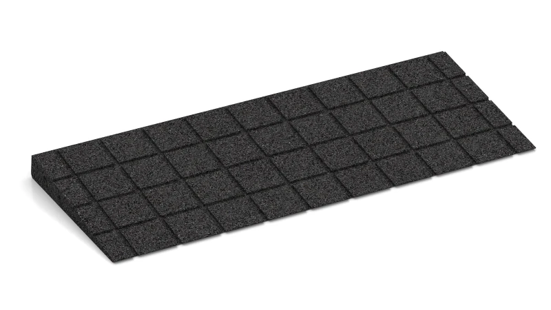 Canaux de drainage carrés