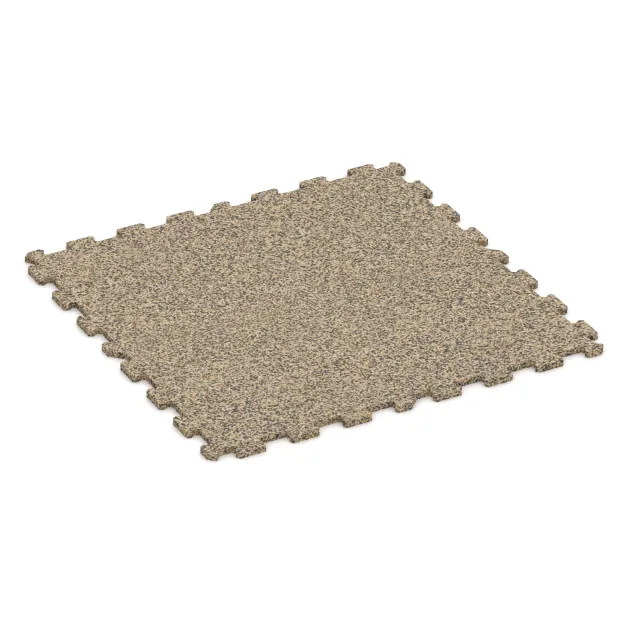 La vue du dessous ou de la face inférieure, c’est-à-dire la face inférieure de la pièce moulée WARCO 1090 - Carreau d’escalier au format 970 x 970 x 16 mm.