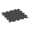 La vue du dessous ou de la face inférieure, c’est-à-dire la face inférieure de la pièce moulée WARCO 3779 - Fitness Performance Elite Revêtement Sportif au format 50 x 50 x 1 cm | 0,25 m².