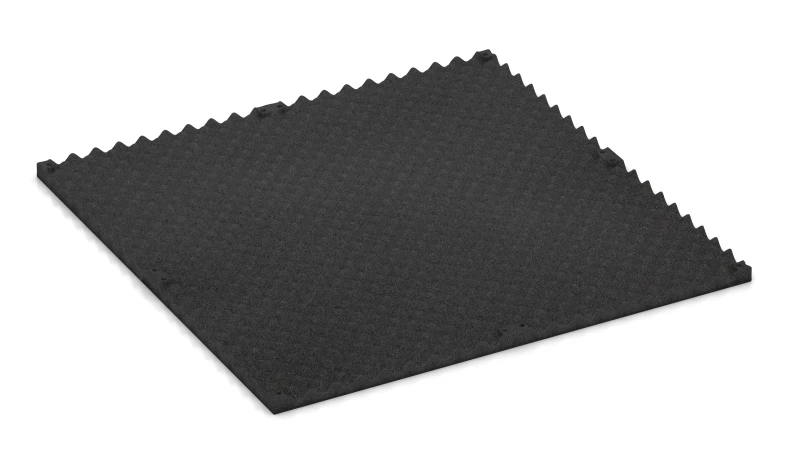 Canaux de drainage carrés – 6 mm