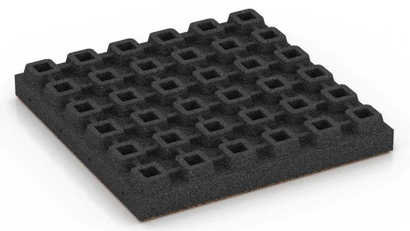 Pieds de drainage annulaires