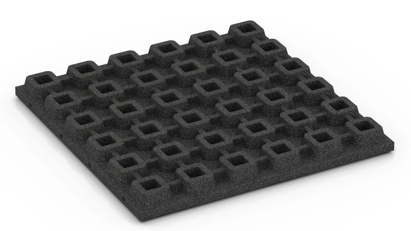 Pieds de drainage annulaires