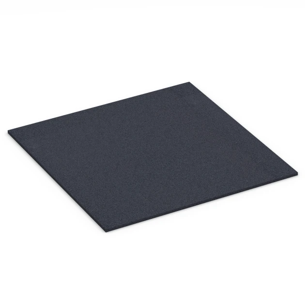 La vue du dessous ou de la face inférieure, c’est-à-dire la face inférieure de la pièce moulée WARCO 6175 - Fitness Performance Elite Sol de Training au format 100 × 100 × 1,5 cm.