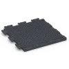 La vue du dessous ou de la face inférieure, c’est-à-dire la face inférieure de la pièce moulée WARCO 6978 - Dalle de sol fitness Classic au format 50 x 50 x 3 cm | 0,25 m².