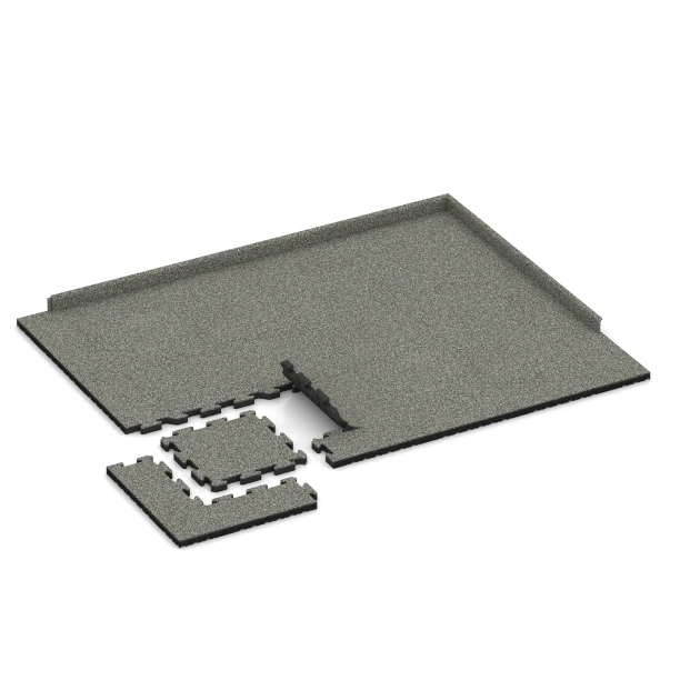 La situation d'installation typique du produit 2919 de WARCO - Dalle plage de piscine, en couleur Granit gris dans les dimensions 50 x 50 x 4 cm | 0,25 m².