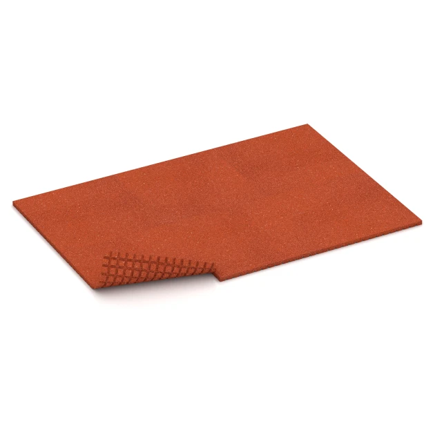 La situation d'installation typique du produit 3641 de WARCO - Tapis d’écurie HD, en couleur Rouge brique dans les dimensions 100 x 100 x 4 cm.