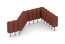 Palissade en caoutchouc