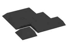 Dalle de coin (deux côtés biseautés)