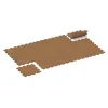 La situation d'installation typique du produit 0962 de WARCO - Sol de Fitness Compact, en couleur Terre cuite dans les dimensions 485 x 485 x 16 mm.