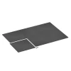 La situation d'installation typique du produit 3783 de WARCO - Revêtement sportif Fitness Performance Impact, en couleur Anthracite dans les dimensions 100 × 100 × 2 cm.