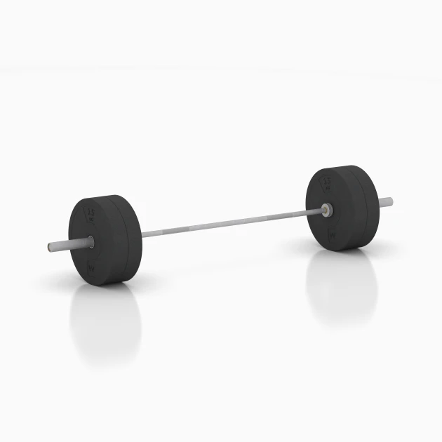 La situation d'installation typique du produit 6086 de WARCO - Disque bumper, en couleur Anthracite dans les dimensions 15 kg | ø 45,4 x 8,61 cm.