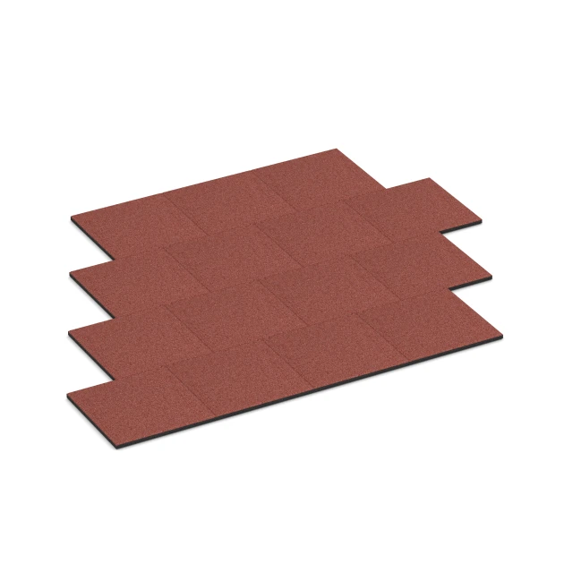 La situation d'installation typique du produit 6179 de WARCO - Dalle de terrasse Classic, en couleur Rouge tomate dans les dimensions 50 x 50 x 3 cm | 0,25 m².
