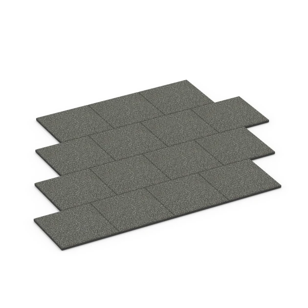 La situation d'installation typique du produit 6413 de WARCO - Dalle amortissante – 90 cm, en couleur Granit gris foncé dans les dimensions 50 x 50 x 3 cm | 0,25 m².