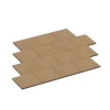 La situation d'installation typique du produit 6421 de WARCO - Dalle amortissante EPDM – 90 cm, en couleur Rotin dans les dimensions 50 x 50 x 3 cm | 0,25 m².