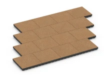 Dalle amortissante EPDM – 210 cm