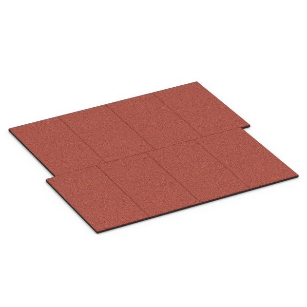 La situation d'installation typique du produit 6382 de WARCO - Tapis d’écurie, en couleur Rouge brique dans les dimensions 100 x 50 x 3 cm | 0,50 m².