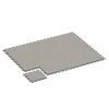 La situation d'installation typique du produit 6761 de WARCO - Dalle bord de piscine, en couleur Granit gris dans les dimensions 44,6 x 44,6 x 1,8 cm.