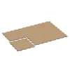 La situation d'installation typique du produit 6808 de WARCO - Sol agility pour chiens, en couleur Terracotta dans les dimensions 97,1 x 97,1 × 1,8 cm.