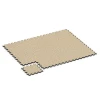 La situation d'installation typique du produit 6946 de WARCO - Dalle de terrasse, en couleur Travertin dans les dimensions 44,6 x 44,6 × 2,8 cm.
