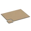 La situation d'installation typique du produit 6885 de WARCO - Dalle Fitness Max, en couleur Rattan dans les dimensions 44,6 x 44,6 × 2,8 cm.