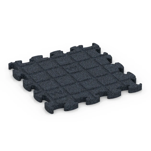 La situation d'installation typique du produit 6958 de WARCO - Fitness Premium sol sportif, en couleur Anthracite dans les dimensions 28,9 x 28,9 x 1,8 cm.