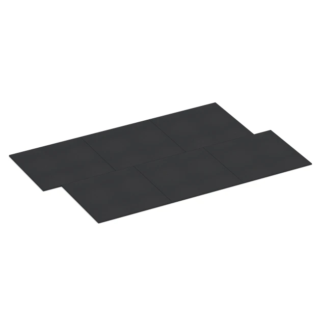 La situation d'installation typique du produit 7074 de WARCO - Fitness Performance Basic revêtement sportif, en couleur Anthracite dans les dimensions 100 x 100 x 2 cm | 1,00 m².